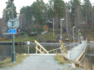 Die Brücke nach Tranholmen.